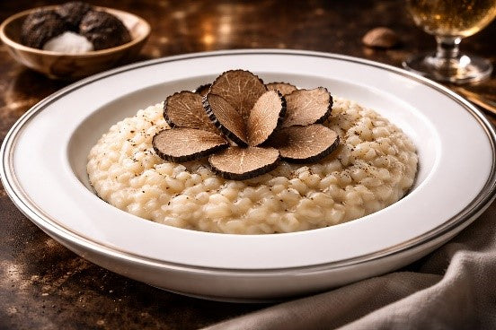 Creamy truffle risotto
