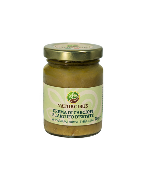Crema di carciofi e tartufo d'estate