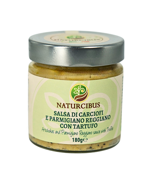 Crema di carciofi e parmigiano reggiano con tartufo
